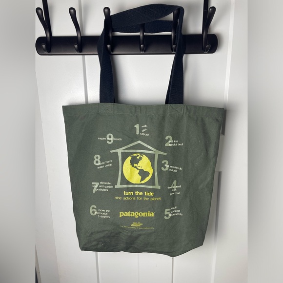 Patagonia Canvas Market Turn the Tide Tote - Picture 6 of 6
